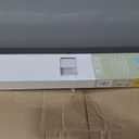 Cordless Light Filtering Mini Blind, 35 x 48 in, Pearl White