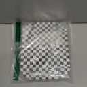 50 Packs Black and White Checkered Paper Food Trays - Rectangular, Grease Resistant, Disposable - Perfect for Race Car, Birthday Parties - 2lb Capacity Each