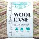 Lion Brand Yarn Wool-Ease Thick & Quick Yarn, Soft and Bulky Yarn for Knitting, Crocheting, and Crafting, 1 Skein, Fern