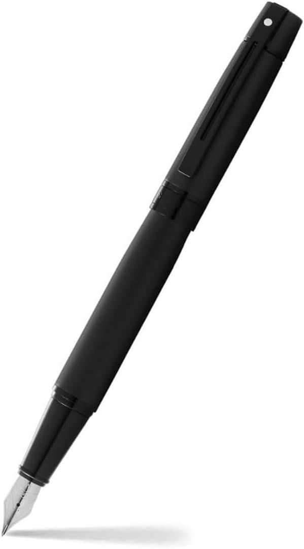Sheaffer Black Calligraphy Pen with Fine Nib and Black Trim