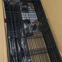 Simple Deluxe 5-Tier Heavy Duty Storage Shelving Unit, 1250 Lbs Loading Capacity, 29.92" W x 13.98" D x 61.02" H, Black