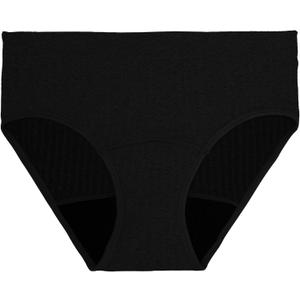 The Period Company Flow Stretch Teen Bikini Absorbent Period Underwear for Teens Heavy Flow — Leak Resistant, Reusable, Super Soft and Organic Cotton Gusset, Holds 9 Tampons — Teen Small