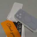 JJL for iPhone 17 Pro Case with 2 Pack Screen Protectors, Compatible with MagSafe, Full Camera Protection, Translucent Matte Magnetic Phone Cover, Deep Blue