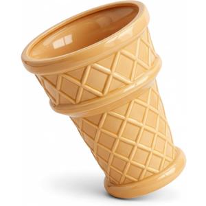 Giant Ice Cream Cone Flower - Large Planter 12' Tall Quirky Home Decor - Indoor Outdoor Planter for Ice Cream Cone Decor Lovers - Retro Decor - Unique Finds (Giant Size)