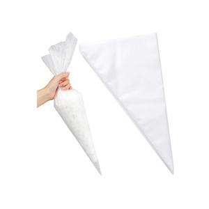 200 Pcs Piping Bags Extra Large 24 Inch Disposable Icing Bags Clear Anti Burst Pastry Bags, Thickened Non-Slip Icing Piping Bags for Frosting, Ideal for Desserts Cakes Cookie Decoration