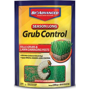 BioAdvanced Season Long Grub Control, Ready-to-Spread Granules for Insects, 10 LB