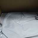 Waterproof Car Cover for Hatchback: 6-Layer All-Weather Protection from Rain, Snow, UV & Dust - Universal Fit for Hatchbacks up to 165 inches with Zipper Door & Windproof Straps, Silver