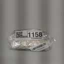 4 Inch Door Hinges 3 Pack, Brushed Nickel Interior Door Hinges with 5/8" Radius Corners, Heavy Duty 4"x4" Satin Nickel Hinges for Residential Front Door, Silver Finish