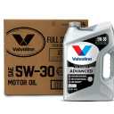 Valvoline Advanced Full Synthetic SAE 5W-30 Motor Oil 5 QT, Case of 3