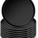 8 Pcs 16'' Restaurant Serving Trays with Non Slip Rubber Lined
