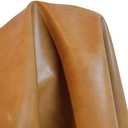 NAT Leathers | Caramel Light Tan Nude Beige Soft Faux Vegan Leather PU {Peta Approved Vegan} | 1 yard (36 inch x 54 inch wide) cut by yard | Synthetic Pleather Nappa 0.9 mm Smooth Upholstery | 36"x54"