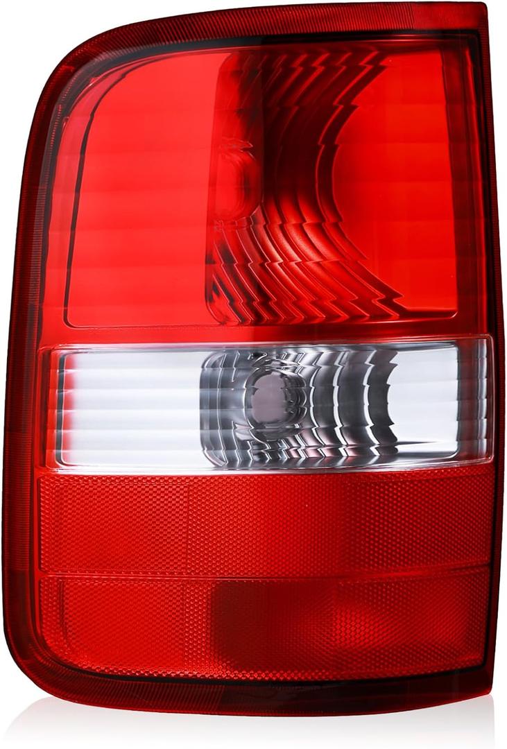 Boine Left Driver Side Tail Light Compatible With 2004 2005 2006 2007 2008 Ford F150 F-150 Rear Light Brake Lamps (Left Driver Side)