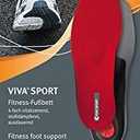 Pedag Viva Sport | Orthotic Inserts | Arch Support | Metatarsal Pad | Ideal for Low & High Impact Activities | Soft & Vegan Friendly | Handmade in Germany | 1 Pair | Men US 11/ EU 44