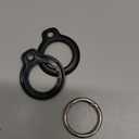 Vancle Air Tag Holder 4 Pack, Airtag Keychain Holder, Anti-Scratch, Twist Lock Design, Airtag Case with Metal Key Chain Ring - AirTag Accessory for Kids, Keys, Pets, Luggage, & More