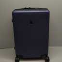 LEVEL8 Carry on Luggage Airline Approved, Carry-on Suitcases with Wheels, Lightweight Hardside Luminous Textured Luggage for Travel with Tsa Lock, 20 Inch, Navy