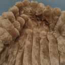 Bedsure Donut Small Dog Bed - Dog Beds for Small Dogs with Corduroy Fleece & Anti Slip Bottom, Round Faux Fur Pet Beds with Washable Removable Cover, Camel Brown, 23x23x7 inches