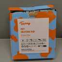 Toozey Large Heated Pet Mat 35x24 in - Waterproof, Chew Resistant, 6 Temp Settings with Timer, Indoor Use for Dogs and Cats (Grey)