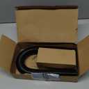 Hypertune 24" Stainless Steel Radiator Flexible Coolant Water Hose Kit W/Cap Clamp Black