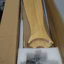 52 Inch Outdoor Ceiling Fan with Lights and Remote, 3 Blade Wood Ceiling Fan with Light,3CCT Dimmable, Indoor Outdoor Ceiling Fan for Patio Bedroom Living Room, Quiet Reversible DC Motor