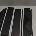 Joyoldelf Sock Drawer Organizer Divider Underwear Organizer 16cell Fabric Dresser Drawer Organizers Storage Boxes for Socks Lingerie, Handkerchiefs, Ties 4 Pack (Black)