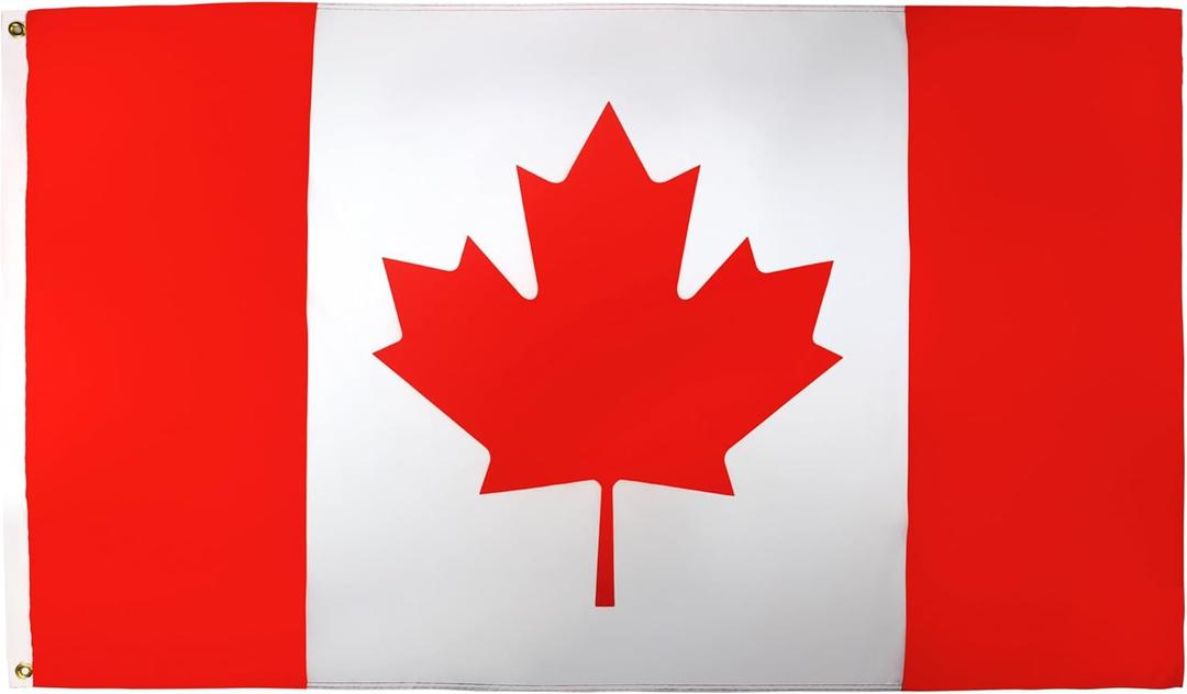 AZ FLAG - Canada Flag - 2x3 Ft - 100D Polyester Canadian Banner with Two Metal Grommets - Fade Resistant - Vivid Colors - 2' x 3' Feet - 90x60 Cm