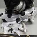 JOYIN 36" Hanging Clown Outdoor Halloween Decorations, Swinging Skeleton Decor with Light Up Eyes Button Battery Operated for Clearance Haunted House Prop Party Supplies