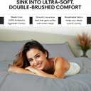 100% Egyptian Cotton Queen Fitted Sheet Only-800 Thread Count Cotton Fitted Sheet Queen, Soft, Durable, Cooling 16 Deep Pocket Sateen Weave Bottom, Luxury Hotel Quality,Light Gray