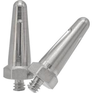 Replacement Prongs 1-Inch (2.54cm) Stainless Steel Contact Points Compatible with Dogtra Remote Training Dog Collars 1900X, 280X - Made in USA