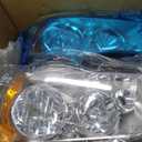 Compatible with 2011 2012 2013 2014 2015 2016 2018 2019 2020 Dodge Grand Caravan 08-16 Chrysler Town & Country Headlights Chrome Housing Amber Reflector Driver and PassengerW/O Bulbs