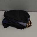 5 Pack Biker Shorts Women - 5"/8" High Waist Spandex Workout Yoga Running Athletic(Black/Black/Grey/Navy/Leopard,Plus) Size L. XL