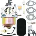 Carburetor Tune Up Kit, Replacement for DuroMax XP3500 XP4400 XP4400E XP4400E-CA MX4500 MX4500E 196cc 200cc 6.5HP 7HP Generator