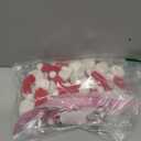 Bencailor 48 Pcs Mini Santa Hats for Crafts Small Christmas Knit Hat Tiny Snowman Wine Bottle Cover Holder Doll Cap for Table Cover (Classic)