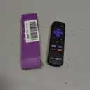 Replacement for Roku Voice Remote : Voice Remote Control for Roku TV, Audio Devices, Streaming Stick, Most Players with 4 Shortcuts & Easy Setup, Purple