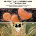 Handheld Microscope for Kids - Educational Science Toys, Christmas & Birthday Gifts for Age 5 6 7 8 9 10 11 12 Girls & Boys (Yellow)