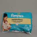 Pampers Baby Diapers - Swaddlers - Size P1, 27 Count, Ultra Absorbent Disposable Preemie Diaper