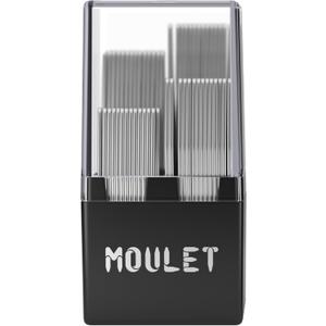 Collar Stays - 56-Piece Set in 4 Sizes with Precision Case  Gift for Sharp-Dressed Men