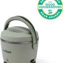 Crock-Pot Portable Electric Lunch Box, 20-Ounce Food Warmer, Moonshine Green | Ideal for Travel, On-the-Go | Keeps Food Spill-Free, Warm & Tasty | Dishwasher-Safe