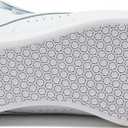 Reebok Women's Freestyle Hi High Top Sneakers for Women, Black or White Basketball and Tennis Shoes Womens Size 5-12, White/Silver, 8