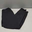 SANTINY Women's Fleece Lined Joggers Water Resistant High Waisted Thermal Sweatpants Winter Pants Hiking Running Pockets (Medium, Black)