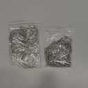 LEOBRO Keychains, 40PCS Key Rings and Keychain Clip, Key Chain Ring and Key Chain Hooks, Keychain Making Kit, for DIY Crafts