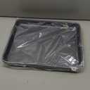 11 Inch Nonstick Baking Sheets Set of 2, Carbon Steel Cookie Sheets for Baking, Heavy Duty & Stackable Baking Pans for Oven, Non Toxic & Easy Clean, 11x9 Inch Baking Trays (Gray Marble)