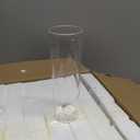 20 Pack 5.9" Tall x 1.8" Diameter Clear Glass Cylinder Vases - Multi-Use Flower Vase, Hurricane & Floating Candle Holders for Wedding Centerpieces, Home Decor, Table Displays (20)