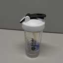 BlenderBottle Shaker Bottle Pro Series Perfect for Protein Shakes and Pre Workout, 24-Ounce, White/Clear
