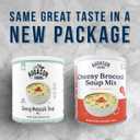 Augason Farms Cheesy Broccoli Soup Mix Can, Emergency Food Supply, Everyday Meals, 38 Servings (EXP 06/25/36)