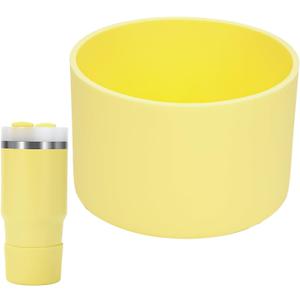 Boot for 14 oz Stanley Cups, Silicone Boot for Stanley Quencher 14 Ounces, Bottom Protector Accessory for 14oz Stanley's Tumbler (Pomelo, 14 Ounces)