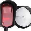 TOPENS TRF3 Safety Reflection Photocell Retro-Reflective Photoelectric Beam Sensor for Automatic Swing Sliding Gate Openers Garage Door Openers Access Control Security Alarm Systems Outdoor Use