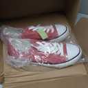 ANTLULU Womens Canvas Shoes Low Top and Lace up Fashion Casual Sneakers Black and White Classic, 8/39