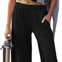 2 Piece Outfit Set Loungewear Cropped Tops and Jogger Sweatpant Matching Set Coordinated Sweatsuit with Pockets XL