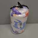 Primlect Thickened Toddler Nap Mat with Removable Pillow and Minky Blanket, Extra Large 55''x35'' Sleeping Bag, Washable, Roll up, Perfect for Daycare, Preschool, Kindergarten, Boys and Girls Dinosaur (purple)