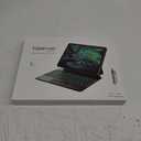 typecase Edge Keyboard Case for iPad Air 13-inch(M3/M2, 2025/2024) & iPad Pro 12.9"(6th/5th/4th/3rd Gen), Magic Keyboard with 11-Color Backlight, Multi-Touch Trackpad, Pencil Holder, Midnight Amethyst